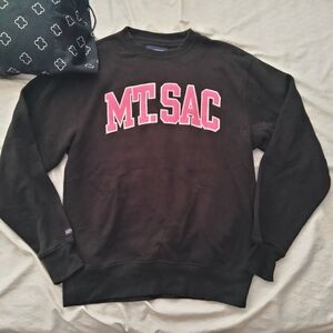 MT. SAC Black Sweater